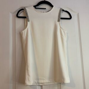 H&M Elegant White Tank
